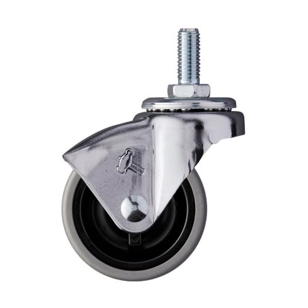 ハンマーキャスター ハンマー 450シリーズ ねじ込み 自在 エラストマー車 50mm 450A-20L50 1個 376-5428（直送品）