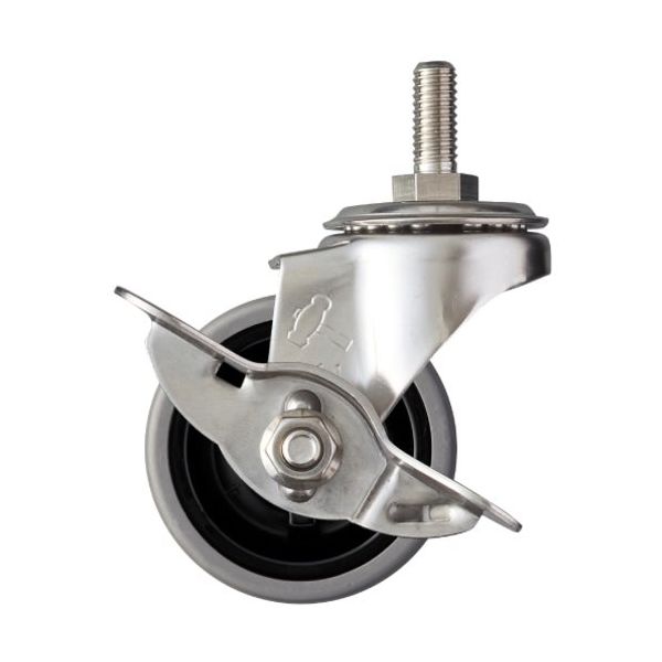 ハンマー オールステンレス Aシリーズ ねじ込み 自在SP付 W3/8 エラストマー車 50mm 315A-20L50 1個（直送品）