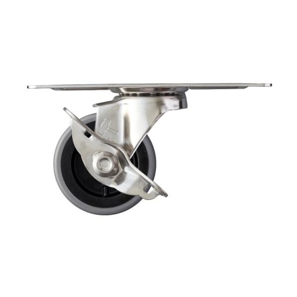 ハンマーキャスター ハンマー オールステンレス コーナーS型 自在SP付 エラストマー車 75mm 213S0S-L75 1個（直送品）