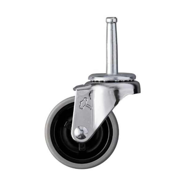 ハンマーキャスター ハンマー Bシリーズ 差込み 自在 エラストマー車 50mm 420B-L50 1個 376-8591（直送品）