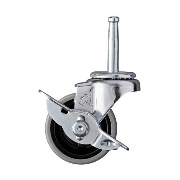 ハンマーキャスター ハンマー Bシリーズ 差込み 自在SP付 エラストマー車 50mm 415B-L50 1個 376-8628（直送品）