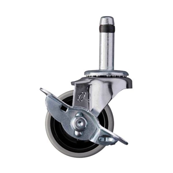 ハンマーキャスター ハンマー Kシリーズ 差込み 自在SP付 エラストマー車 50mm 415K-L50 1個 376-8599（直送品）