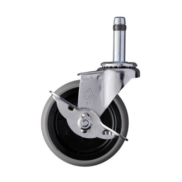 ハンマーキャスター ハンマー Kシリーズ 差込み 自在SP付 エラストマー車 75mm 415K-L75 1個 377-0179（直送品）