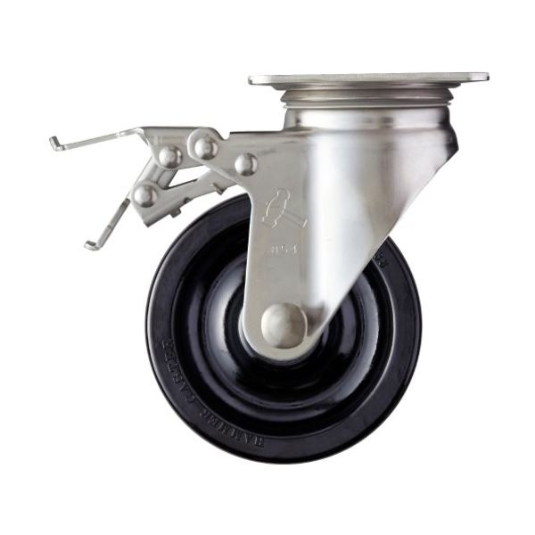 ハンマーキャスター ハンマー トータルロック SUS 自在 SP付 フェノール車 125mm 315S-PH125 TL 1個（直送品）