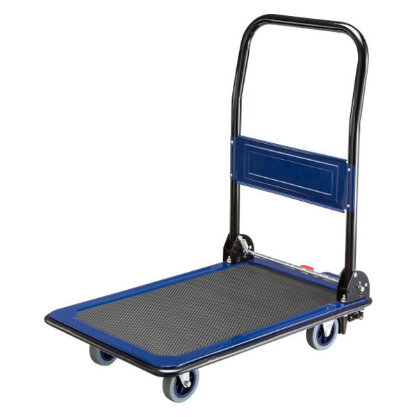 サンワサプライ ストッパー付き台車 CART-FA12HBL 1個（直送品）