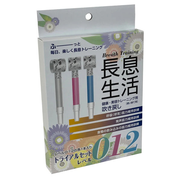 ルピナス 長息生活(トライアルセット)健康 美容 トレーニング リハビリ 口呼吸防止 T09771 1箱(3本:各1本入)（直送品）