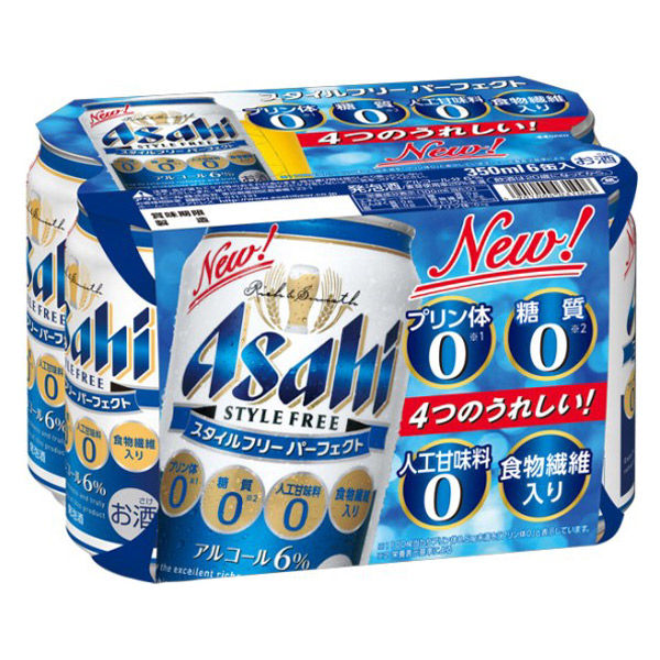 スタイルフリーパーフェクト　350ml ４０本　500ml ４本 アサヒ スタイルフリー パーフェクト 350ml缶｜格安・安いお酒の