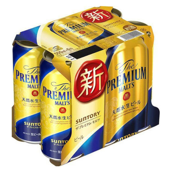 サントリー プレミアムモルツ 500mlx6x4 4901777393738 1セット