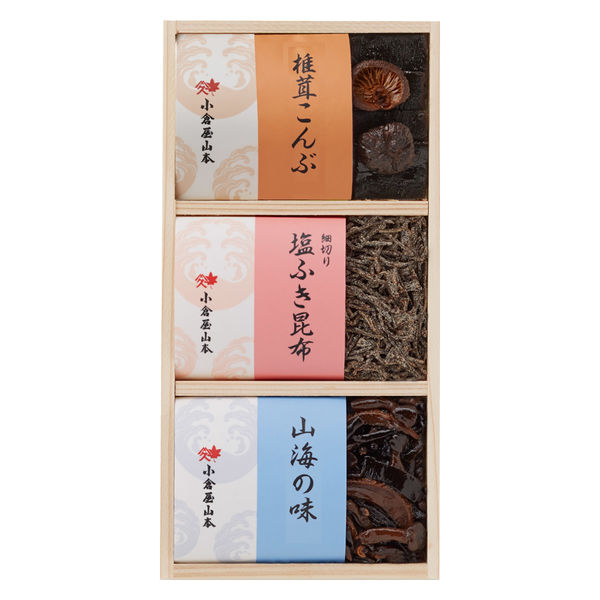 小倉屋山本＞ 昆布詰合せ SHー10 1個 手土産 贈答品 佃煮 お中元