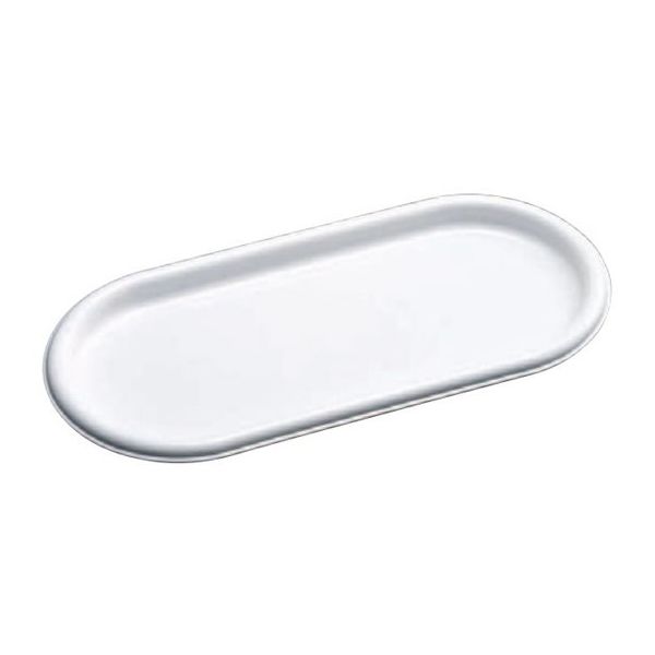 アズワン 小判トレー ホワイト 67-8137-22 1個（直送品）