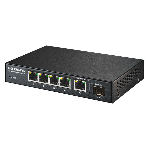 I ・O DATA(アイ・オー・データ) 10G対応SFP+搭載2.5G