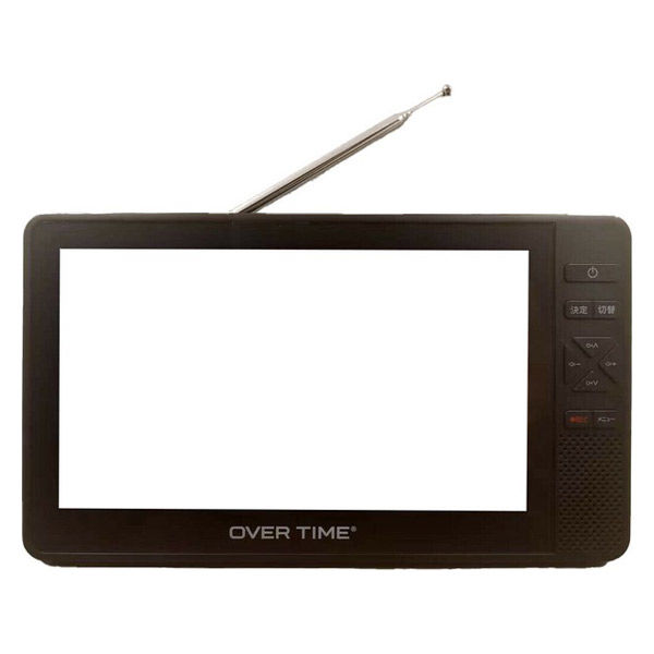 ダイアモンドヘッド 7インチ防水テレビ&ラジオ OT-WPT70G-BK 1台