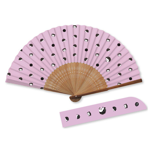 新日本カレンダー 新日本 扇子 ハリネズミ 649 1本（直送品