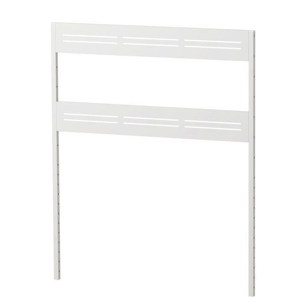 サンワサプライ eデスク用ハンギングバー W1200用 2段 ホワイト EST-HG1202W 1台（直送品）