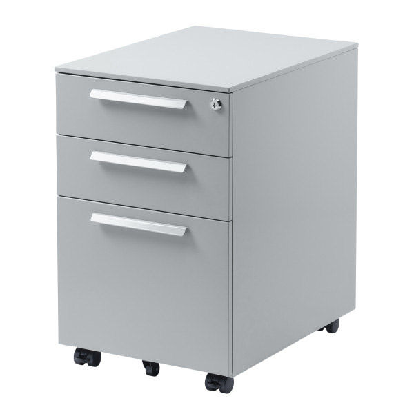 サンワサプライ キャビネット 幅390×奥行534×高さ600mm グレー SNW-106GY 1台（直送品）