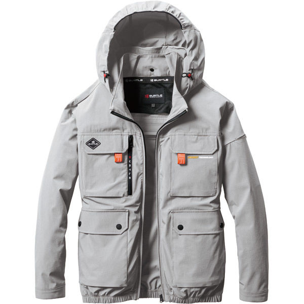 ＢＵＲＴＬＥ２０３１ブルゾン◆アッシュグレー◆Ｌ バートル ACブルゾン アッシュグレー L AC2031-60-L 1枚（直送品