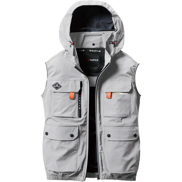 BURTLE ACR03A グレー ベスト 24Vバッテリー付き BURTLE ACR03A グレー ベスト 24Vバッテリー付き