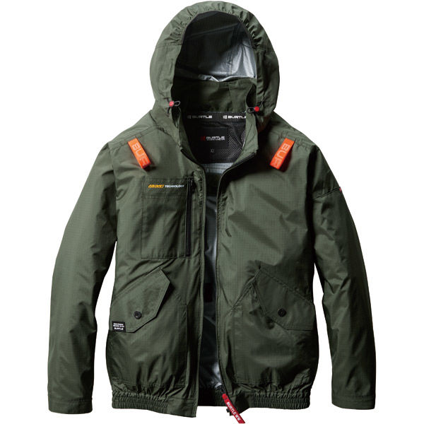 バートル ACブルゾン ミルスグリーン XXL AC2071-14-XXL 1枚