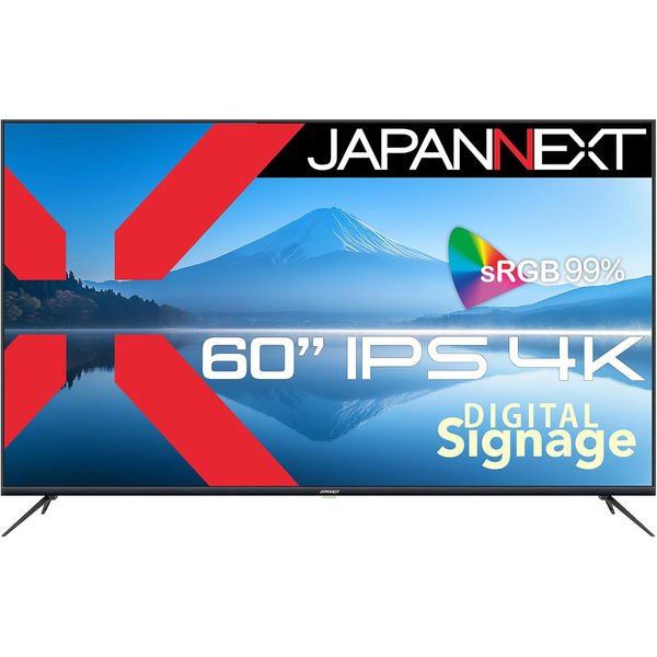 JAPANNEXT 60インチ ワイド 4K液晶ディスプレイ JN-IPS60UHDR-M