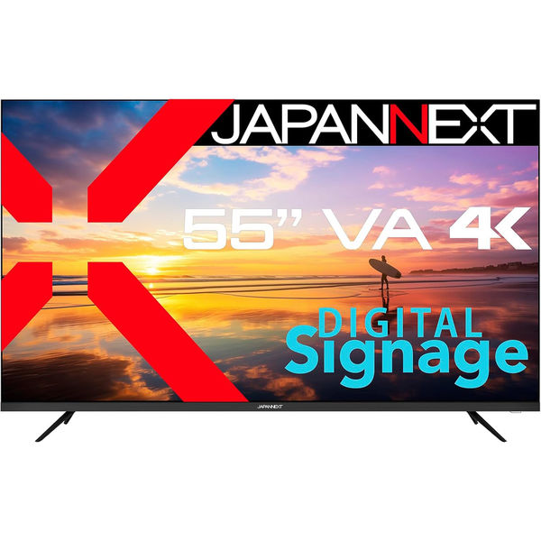 【完動品】JAPANNEXT 液晶ディスプレイ JN-VC655UHD 生産終了〉JAPANNEXT JN-VC655UHD 4K HDR 曲面モニター PIP/PBP