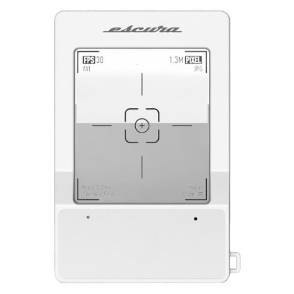 エスクーラ デジタルカメラ InstanSnap SNー25ーWH 1台 - アスクル