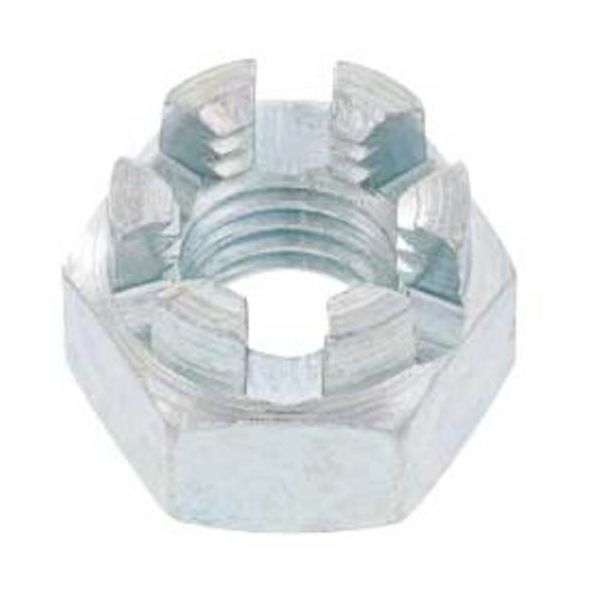 SUNCO ユニクロ 溝付きナット(高形(2種 M45 (1本入) N0-00-0C20-0450-0000-01 1箱(1本)（直送品）