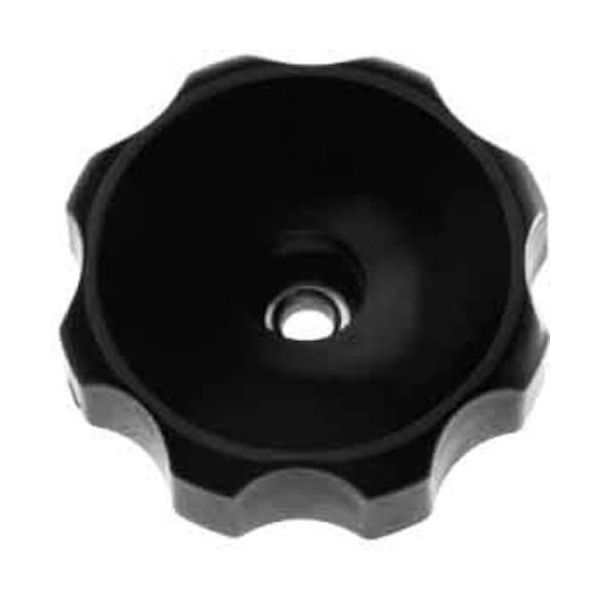 SUNCO 三価ホワイト グリップナット (黒(Eー3 M8 (D=50 (100本入) N0-00-2E30-0080-0000-03（直送品）