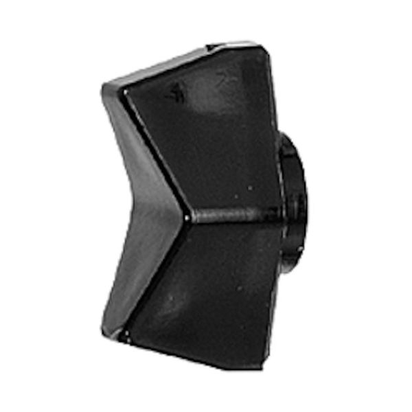 SUNCO ナイロン蝶ナット 黒 NO.2 M6 (250本入) N0-00-2N21-0060-0000-00 1箱(250本)（直送品）