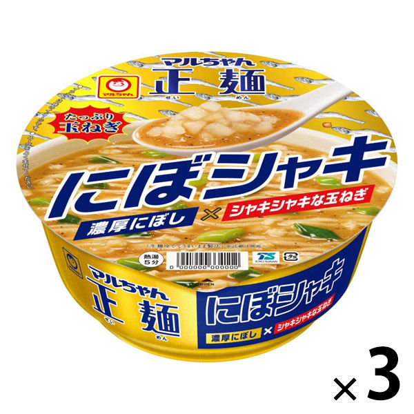 マルちゃん 正麺 カップ にぼシャキ 121g/カップ麺 1セット（1