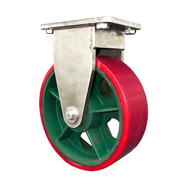 マーテック MARTEC マリン用防水型キャスター シングルホイール ウレタン車 固定 MSF300 1台 641-9291（直送品）