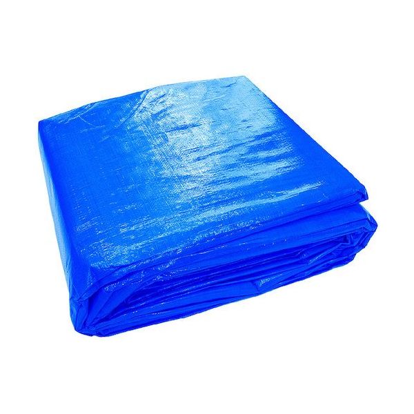 岡潮 ブルーシート#3000相当品:5.4m × 7.2m 303 1枚 580-3891（直送品）