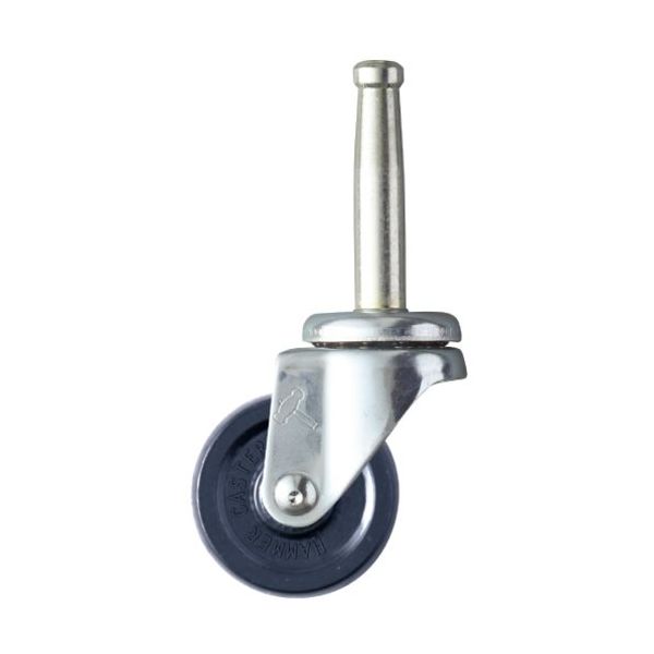 ハンマーキャスター ハンマー Bシリーズ 自在 エラストマー車 32mm 420B-U32 1個 609-4074（直送品）