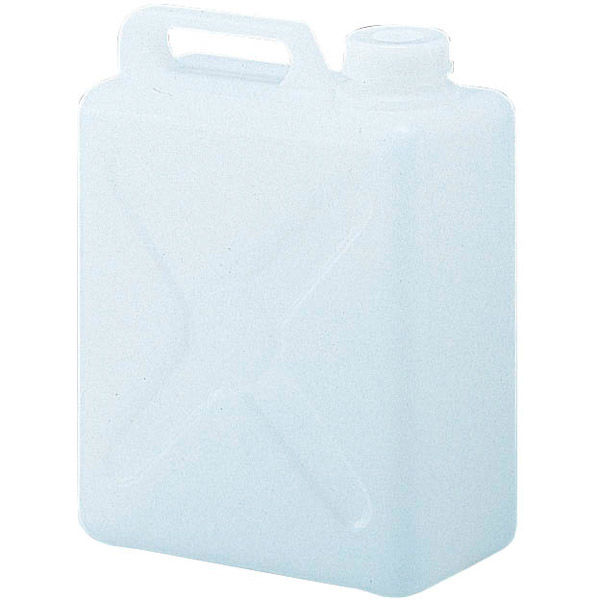 ケニス ポリエチレン角型瓶 3L平角YG(3L) M1000201 1個（直送品）