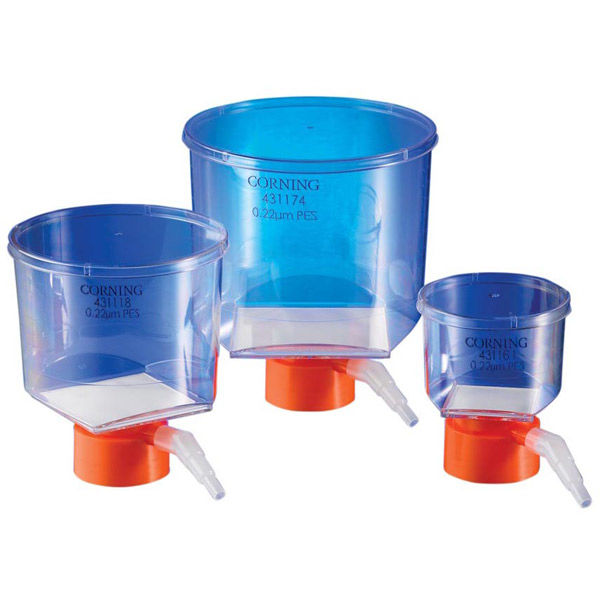 シャー芯 430626 | Corning® 150 mL Bottle Top Vacuum Filter, 0.22 µm Pore