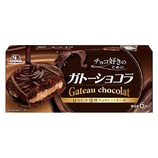 森永製菓 ガトーショコラ 6個x6 4902888208140 1セット(6個入