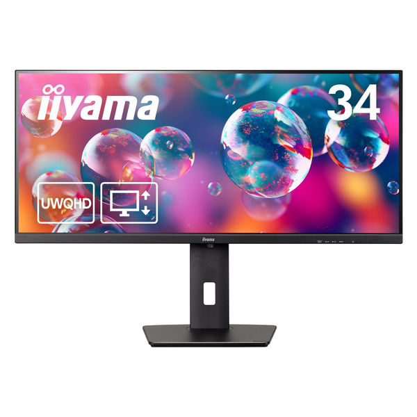 iiyama ゲーミングモニター　34インチ ワイドXUB3493WQSU iiyama、3440×1440表示に対応した34型液晶ディスプレイ「ProLite