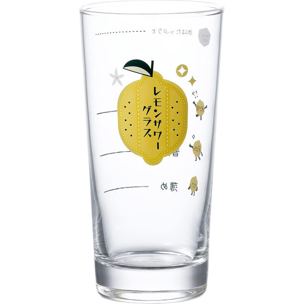 東洋佐々木ガラス レモンサワーグラス(目安つき) 435ml 217930 1