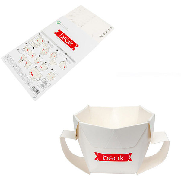 新品　beak 折り紙食器 カップ 5枚（封筒入り）×20セット（計100枚） 楽天市場】beak 折り紙食器 カップ 5枚（封筒入り）×20セット