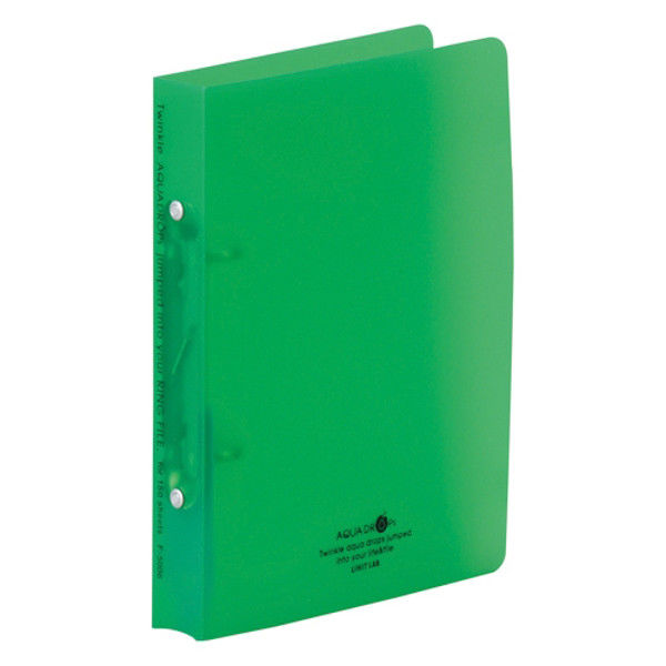 リヒトラブ ツイストリングファイルA5S F-5006-6 黄緑 1冊（直送品）