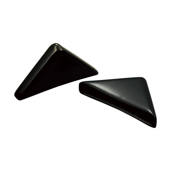 岩田製作所 IWATA 保護キャップ コーナー用 (10個入) 黒 HLDPC3X50-P 1袋(10個) 688-0481（直送品）