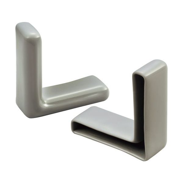 岩田製作所 IWATA 保護キャップ Lアングル(R無)用 (10個入) 灰 HLGYLN40X4-P 1袋(10個) 688-5344（直送品）