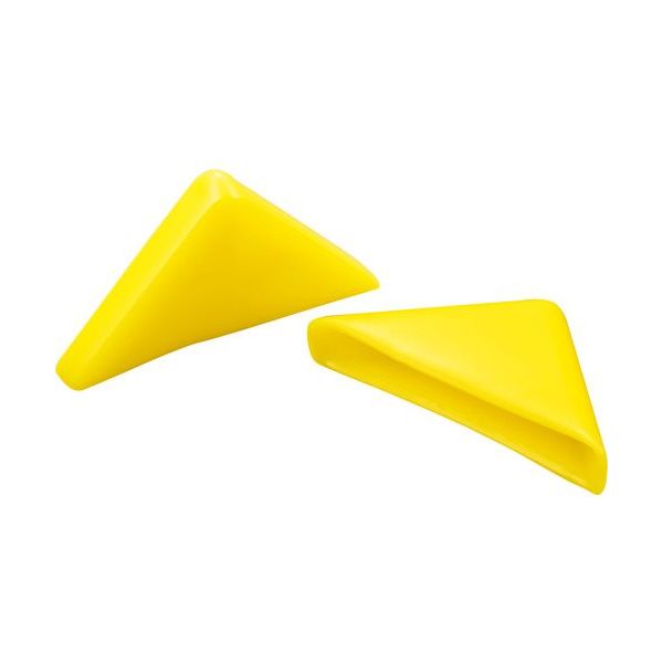 岩田製作所 IWATA 保護キャップ コーナー用 (10個入) 黄 HLYEC22X30-P 1袋(10個) 688-3828（直送品）