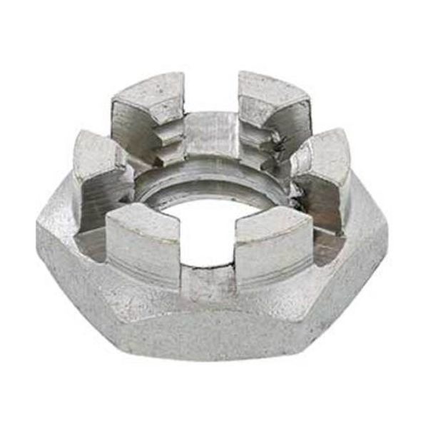 SUNCO 三価ホワイト 溝付きナット(低形(2種 M24 (1本入り) N0-00-0C30-0240-0000-03-1P（直送品）