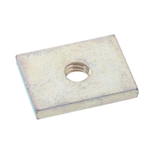 SUNCO 三価ホワイト 長方形ナット M6X17X23 (10本入り) N0-00-0J20-0061-7230-03-10P（直送品）