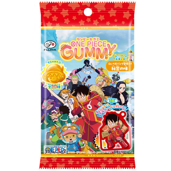 不二家 ONE PIECE グミ 4902555120959 1セット(20個)（直送品） - アスクル