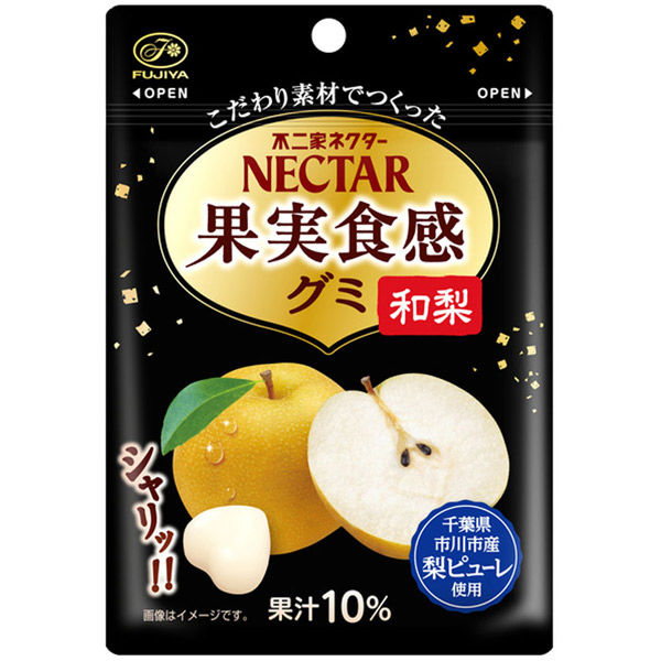 不二家 ネクター果実食感グミ 和梨 4902555126777 1セット(10個)（直送