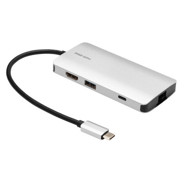 サンワサプライ  USB Type-C ドッキングステーション USB-DKM11S（直送品）