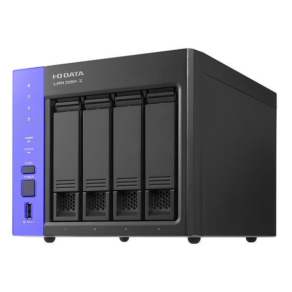【鍵・起動メディア付き】法人向け4ベイ2TB搭載NAS HDL-Z4WMC2 鍵・起動メディア付き】法人向け4ベイ2TB搭載NAS HDL-Z4WMC2 外