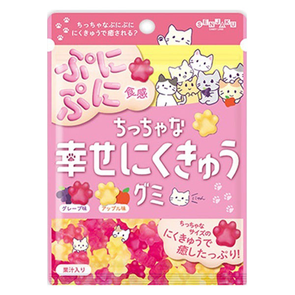 グミ様、専用です。 扇雀飴本舗 幸せにくきゅうグミ グレープ味 30g×6袋