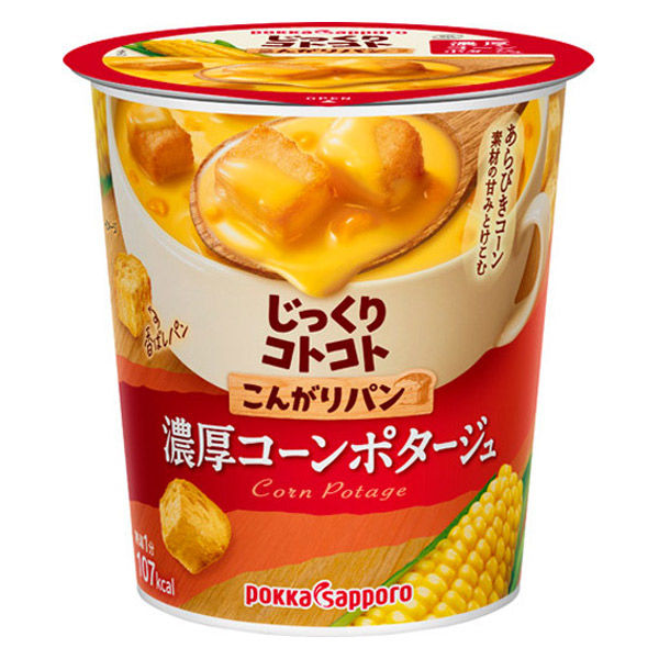 ポッカサッポロ こんがりパン 濃厚コーン カップ 26.1gx6